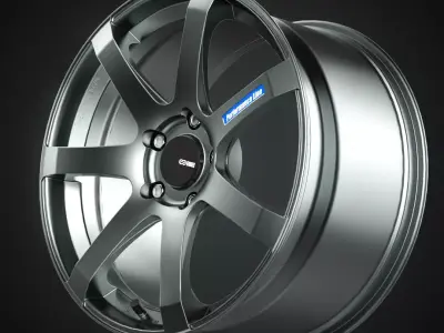 ENKEI PF-07 WHEEL 3D model