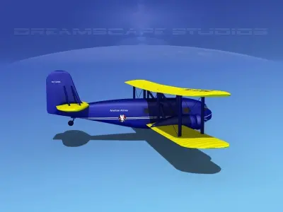 Curtiss Condor American 3D model