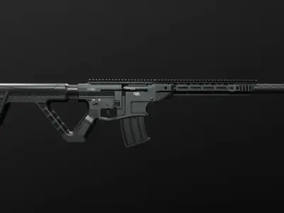 RIA VR80 Semi Auto Tactical Shotgun Low-poly 3D model