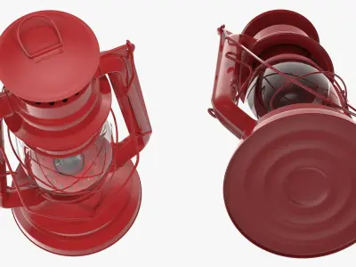 Travel Retro Equipment Collection 3D model