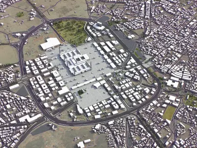 Medina Low-poly 3D model