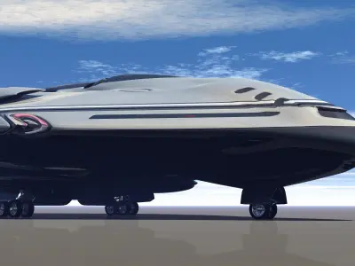 Ion Glyder Starcruiser 3D print model
