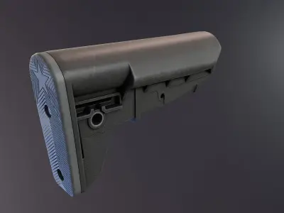 BCM Stock Mod 2 Low-poly 3D model