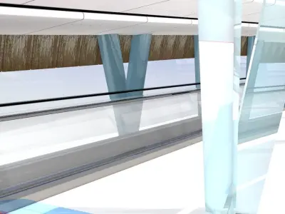 airport runway  Free low-poly 3D model