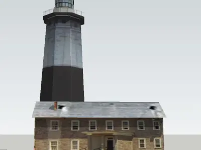 Montauk Point Lighthouse 3D model