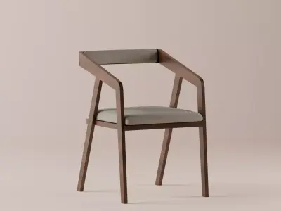 minimalist chair Free 3D model