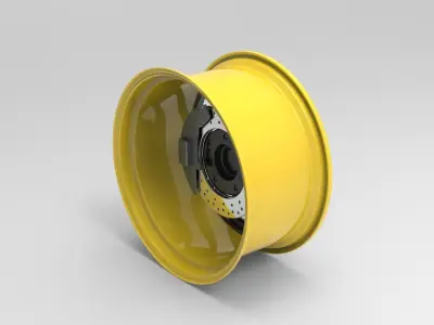 Rims del tuning 3D model