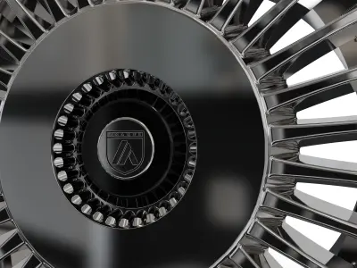 ASANTI TIARA WHEEL 3D MODEL 3D model