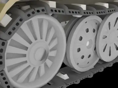 Sd Kfz 9 Free 3D model