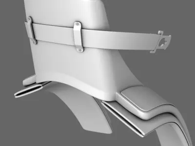 F1 Neck Protection Formula 3D model