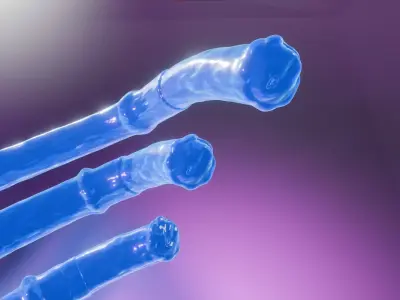 Horse cock tentacle - slime Low-poly 3D model