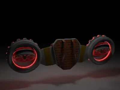 MechWingsModel Free 3D model