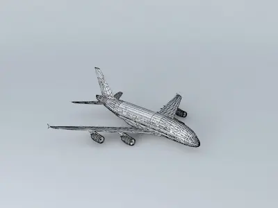 British Airways A380 Free 3D model