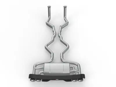 Akrapovic Exhaust System 3D model