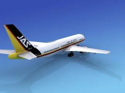 Airbus A-300 JAS 3D model