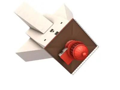 Kopu Lighthouse 3D model