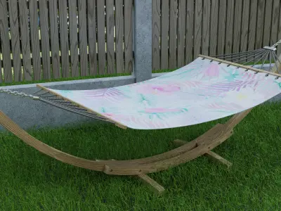 Garden Furniture and Accessories Low-poly 3D model