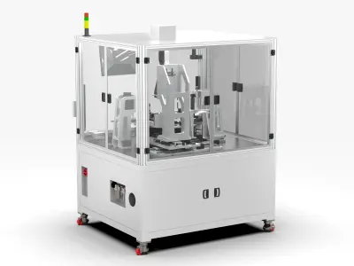 Automatic Battery Flatness Contour Size Inspection Machine 3D model