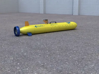 Bluefin SandShark AUV 3D model