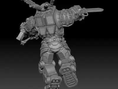 First Crusader Terminator 3D print model