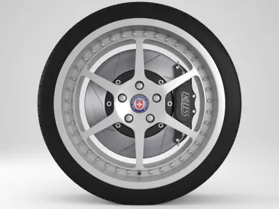 HRE Performance Rim 3D model