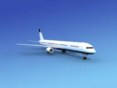 Boeing 757-300 Corporate 5 3D model