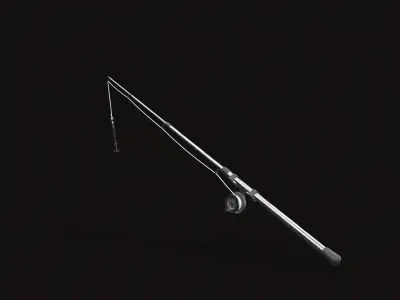 Fishing Rod V05 Low-poly 3D model