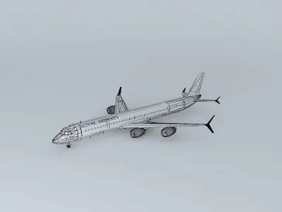 Royal Airways McDonnel Douglas DC-813ER Free 3D model