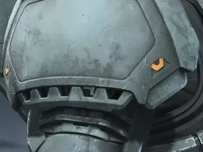 UA Viator shoulder-Halo Infinite 3D model