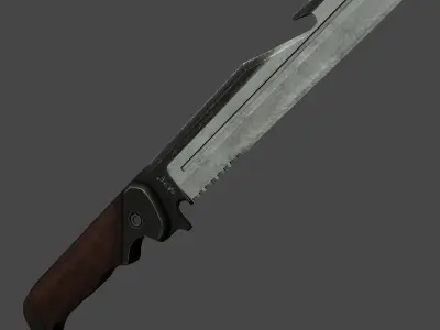 ACB-90 Advanced Combat Blade 90 Low-poly 3D model