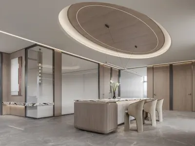 office interior 3D model 23