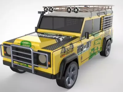 Land Rover Defender 3D Model 3D model