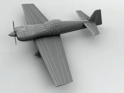 Cap 232 Aircraft Breitling Academy Low-poly 3D model