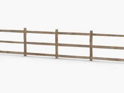 Fence 3D model shop