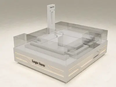 Mobile shop kiosk 3D model