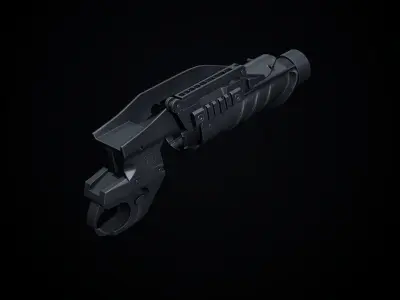 FN GL1 PBR Free low-poly 3D model