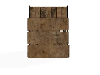 Gun Tower 3 Free low-poly 3D model