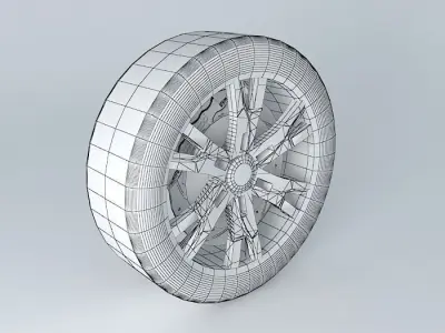 SPORT wheel2 NEG Free 3D model