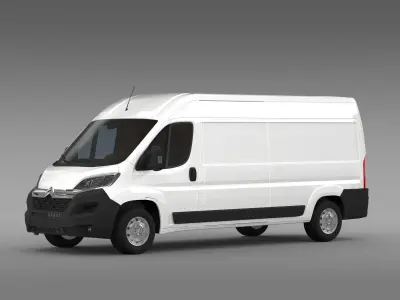 Citroen Relay Van L3H2 2017 3D model