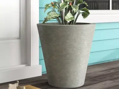 Barbara Outdoor Pot Planter Free 3D model