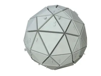 Sci Fi Object No 3566 Low Poly Low-poly 3D model
