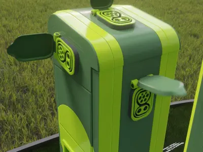 Charging Station Version 2 Extreme 3D model