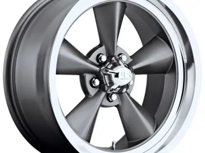 US Mags Standard Wheel Textured Gray 3D model
