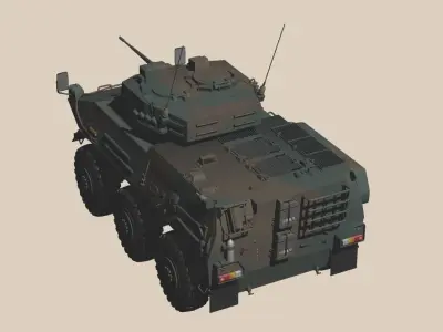 Japan Ground Self-Defense Force Type87 ARV 3D model