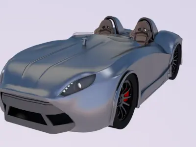 Car catfish 3D model