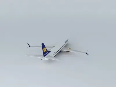 Icelandair Boeing 737 MAX 9 Free 3D model