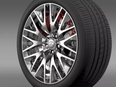 Infinity Ml wheel 3D model
