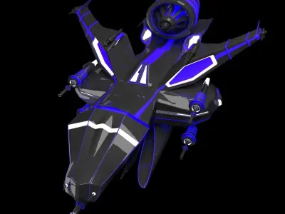 SPACE DELTA  3D model