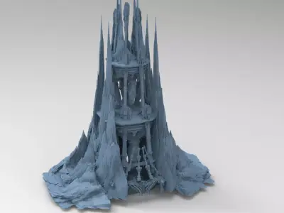 Dagoth Tower 3D model