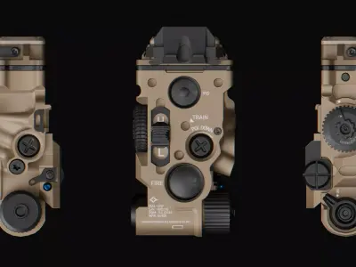 BE Meyers MALUHP Low-poly 3D model